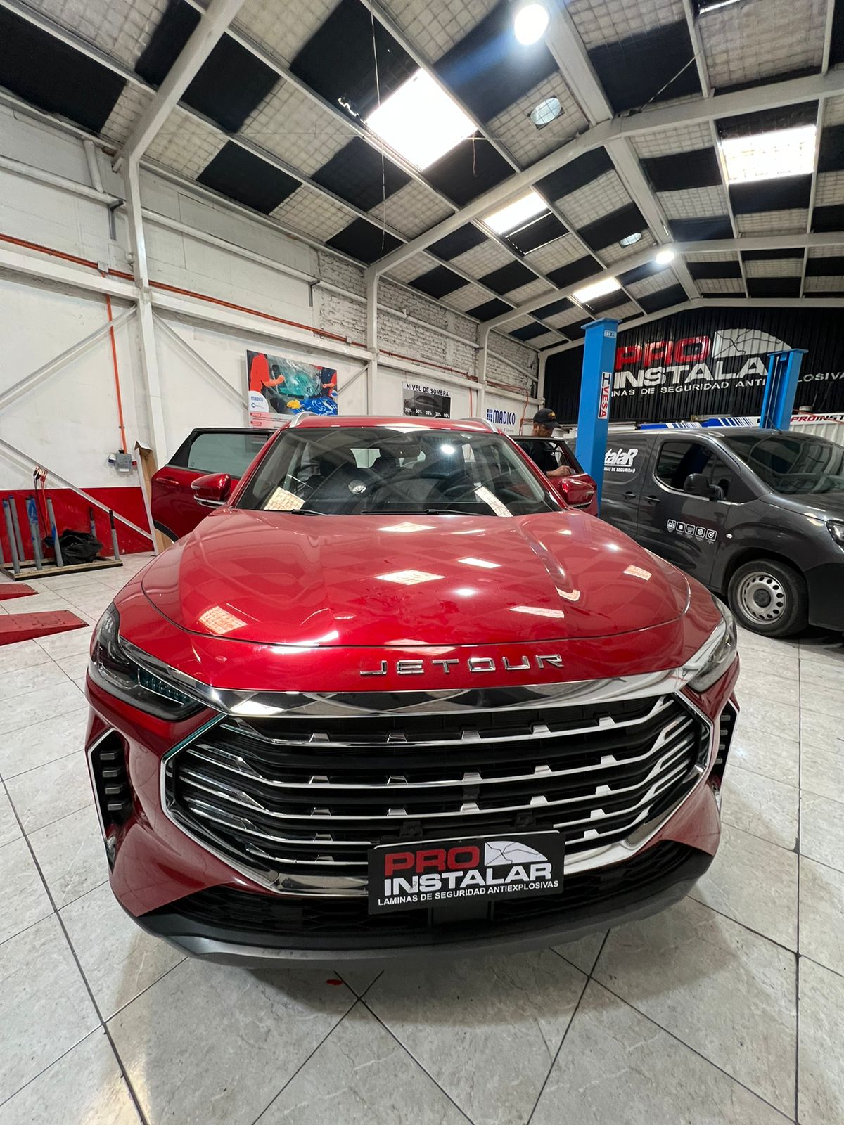 auto rojo